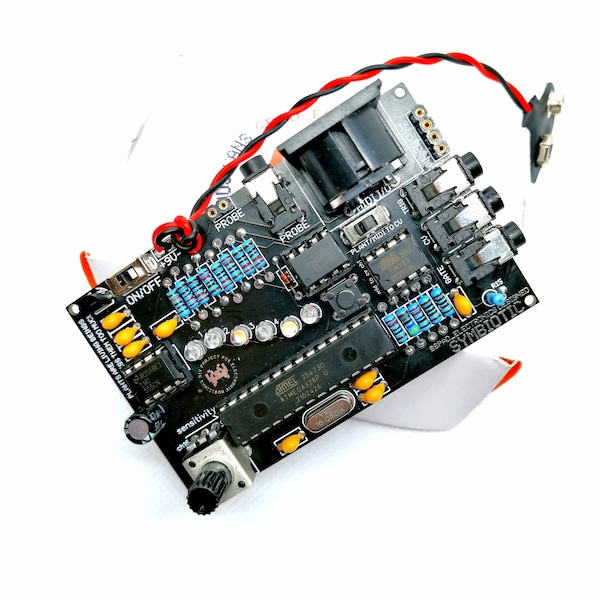 Kit de synthétiseur DIY, sonification symbiotique des données biologiques, conversion de plantes en MIDI/CV, Midi Sprout, biofeedback