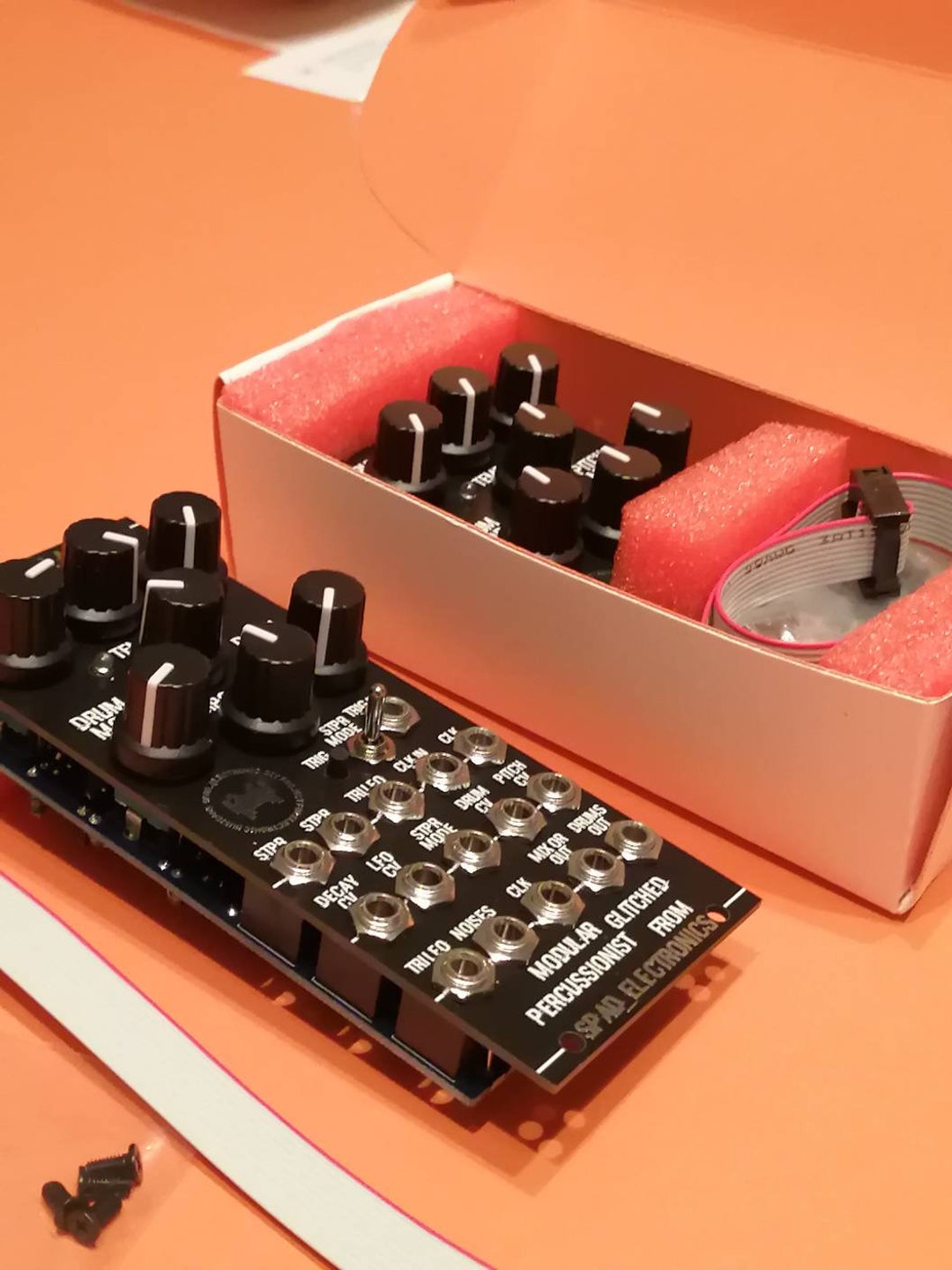 Kastle B Drum RYTHM LAB Eurorack Drum Synth Module 10 HP Eurokastle Etsy