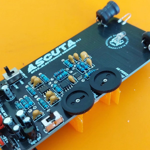 DIY synth, Ascuta Electromagnetic waves Listener. Unlock the Hidden Electromagnetic waves Frequencies with Ascuta with more powerful antenna