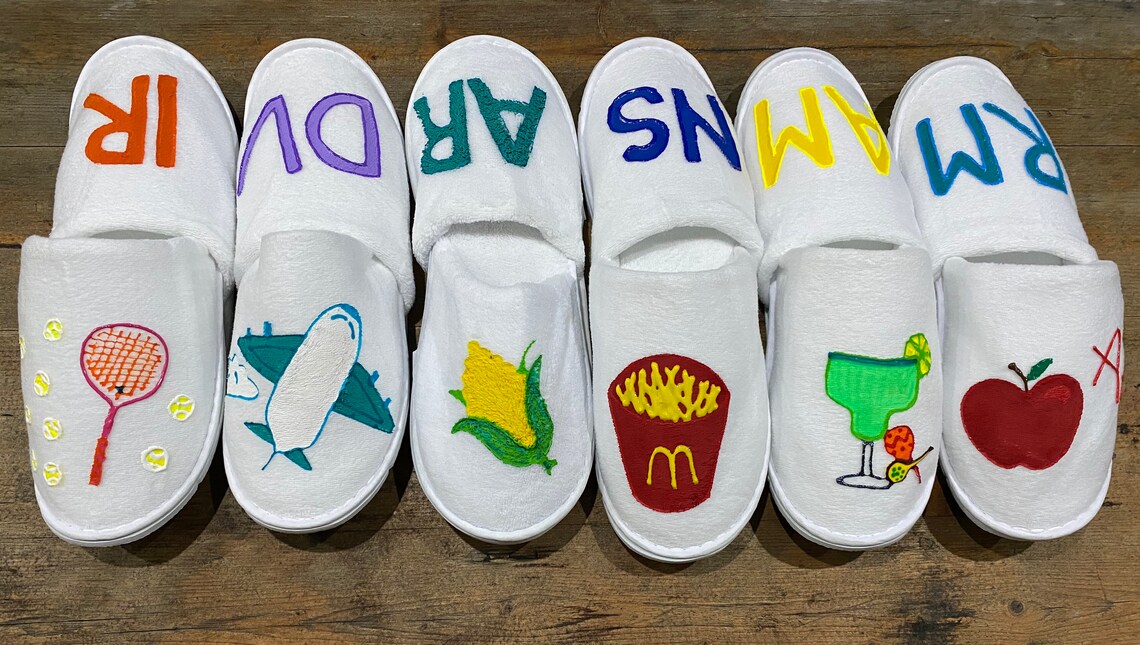 personalized smoking slippers