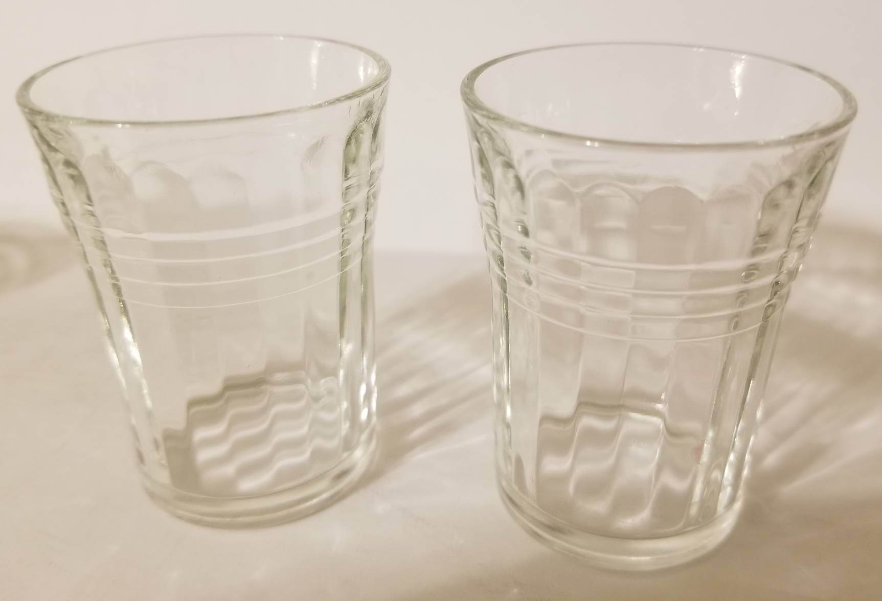 Antique Clear Glass Shot Glasses Glass Mixed Lot of 5 Etsy