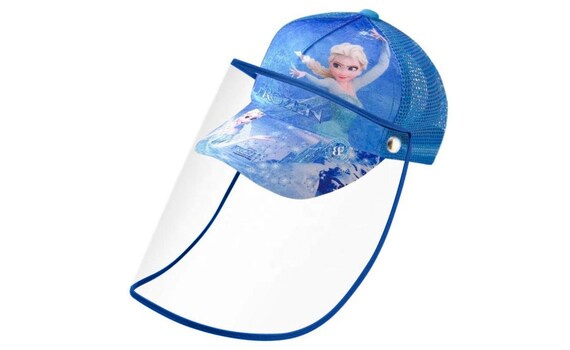 KIDS Blue Frozen Cap Shield Disney Hat 