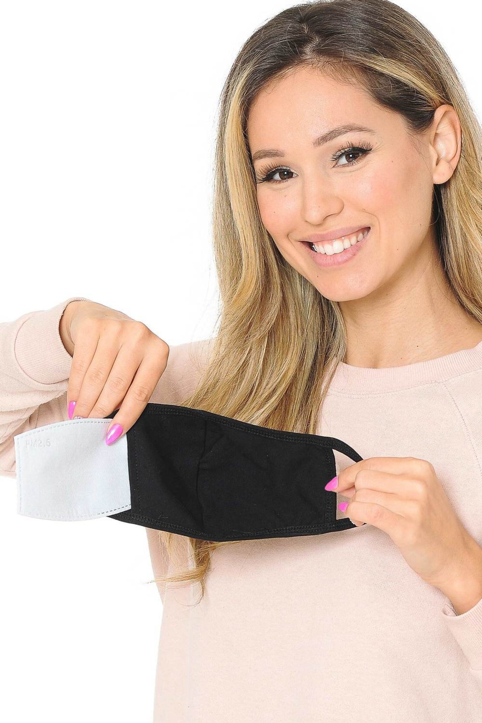 PM2.5 Filters Only Face Mask Filter Inserts Replaceable Etsy