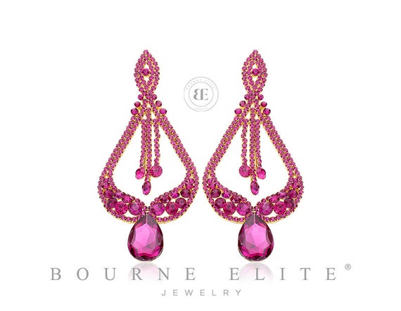 Joaquina Pink Quartz & Fresh Water Pearl Earrings – Ilayashop