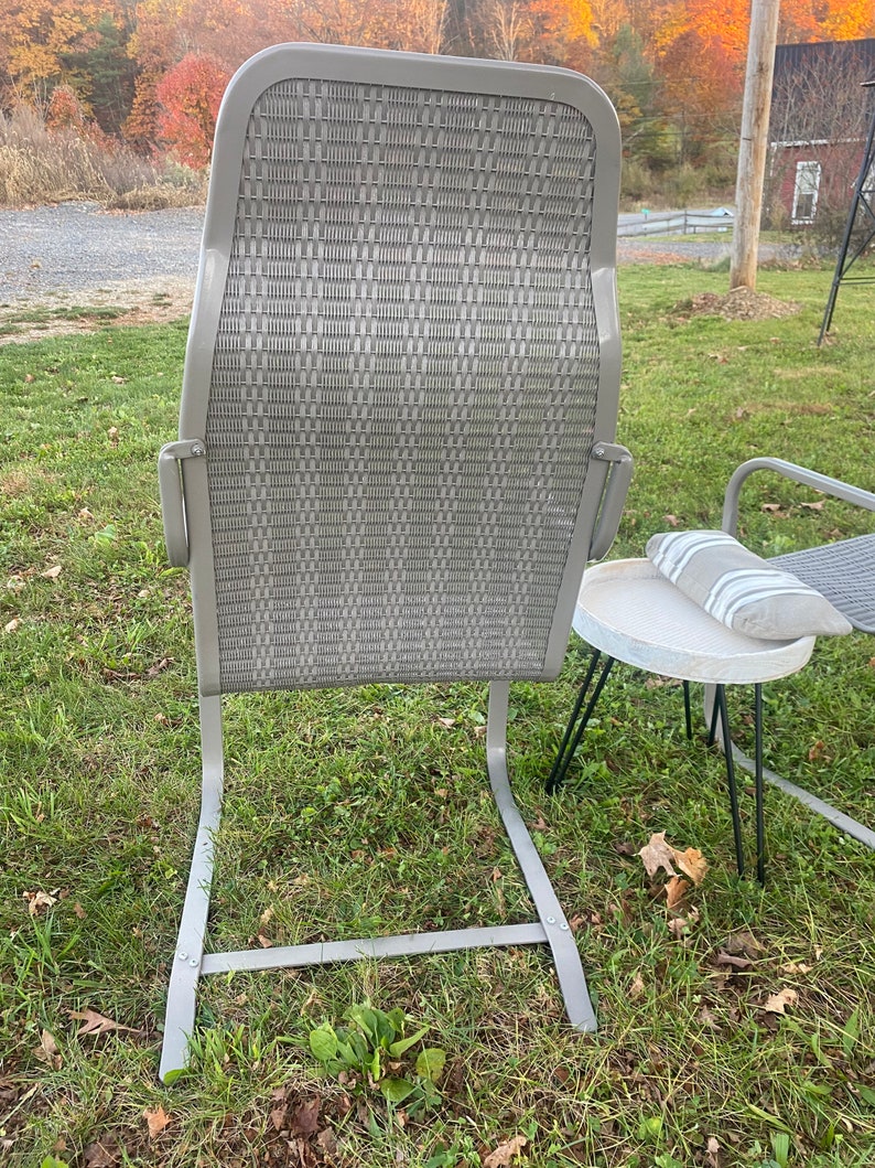 Lloyd Loom Flanders Permawicker Bay Breeze Spring Bouncy Patio Etsy