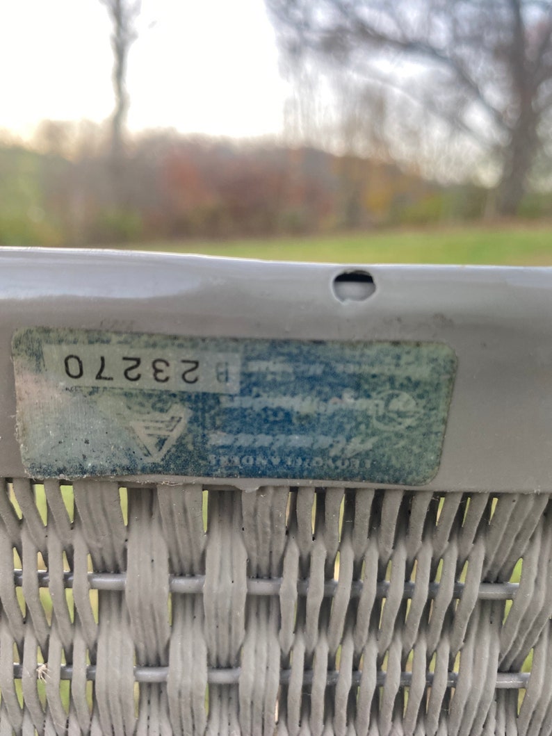 Lloyd Loom Flanders Permawicker Bay Breeze Spring Bouncy Patio Etsy