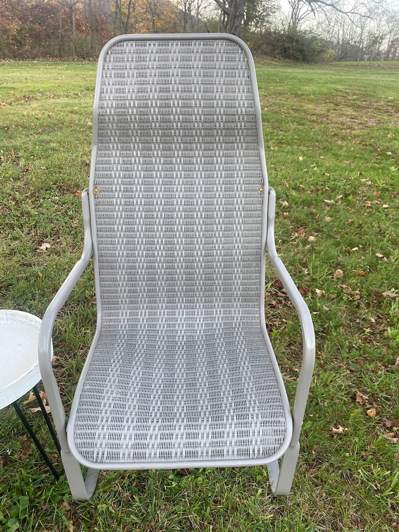 Lloyd Loom Flanders Permawicker Bay Breeze Spring Bouncy Patio Etsy