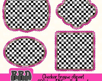 Western Frame Clipart, Turquoise Frame PNG, Commercial Use Clipart, Rope Frame PNG, Trendy Western Cowgirl Clipart, Hand Drawn Clipart PNG