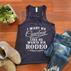 I want my cowboy like he wants his rodeo!  Lyric Spin!
