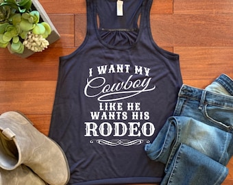 I want my cowboy like he wants his rodeo!  Lyric Spin!