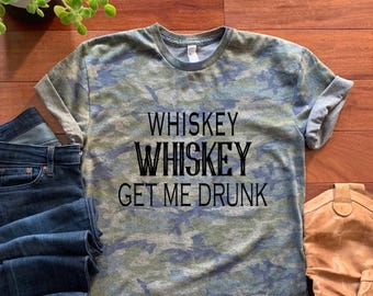 Whiskey Whiskey get me Drunk!