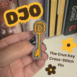 Djo The Crux Key Cross-Stitch Pin, Joe Keery