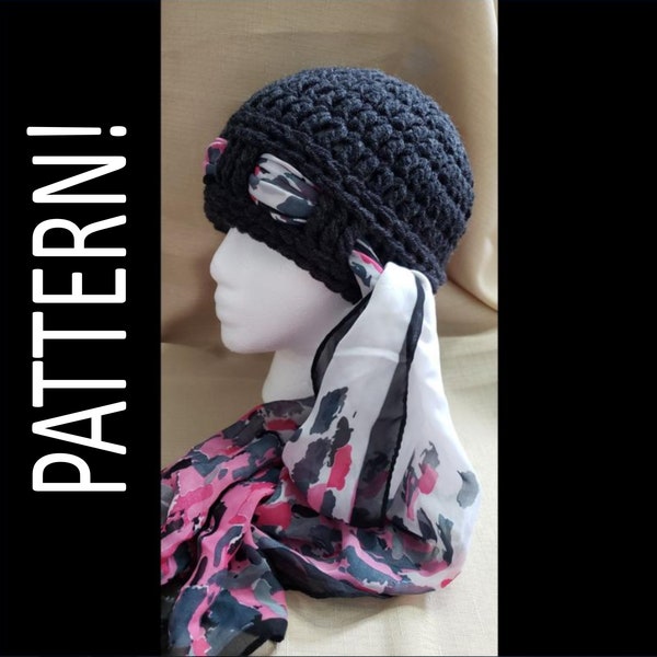 Crochet Pattern:  Boho Beanie by Liwymoi