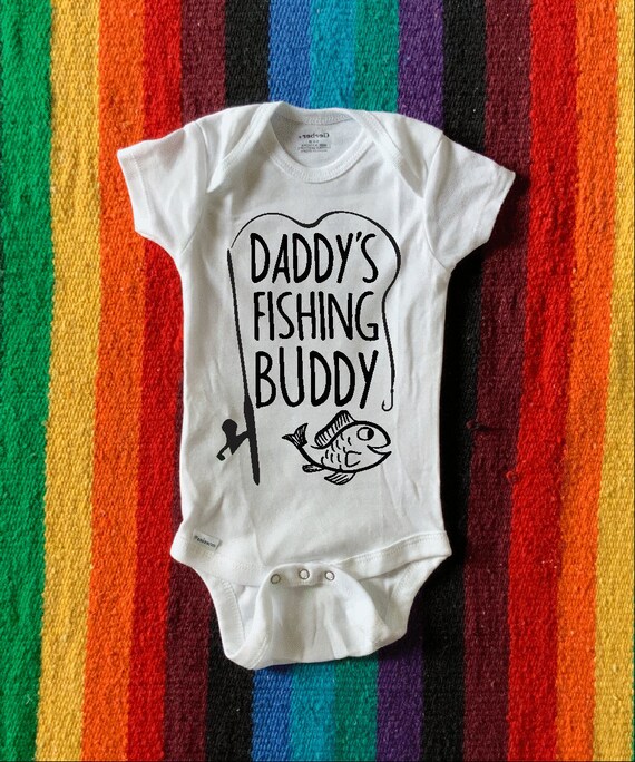 grandpa's fishing buddy onesie