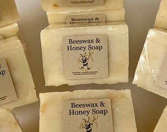 Beeswax & Honey Hand Crafted Soap, Tan