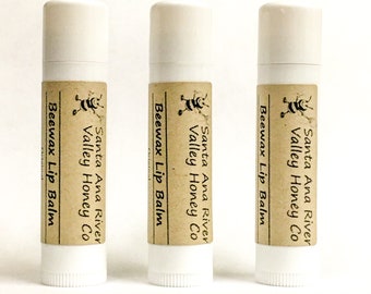 Beeswax Lip Balm - Single tube - Unscented