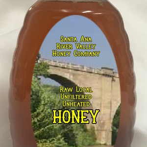 Honey, Raw Unfiltered Unpasteurized, Orange Blossom flavor