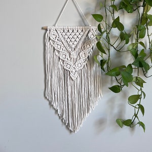 Ivory Macrame Wall Hanging