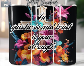 Christian Tumbler Wraps 3D Bible Tumbler Quotes Instant Download inspirational quotes tumbler 20oz Skinny Tumbler 3d wraps digital download