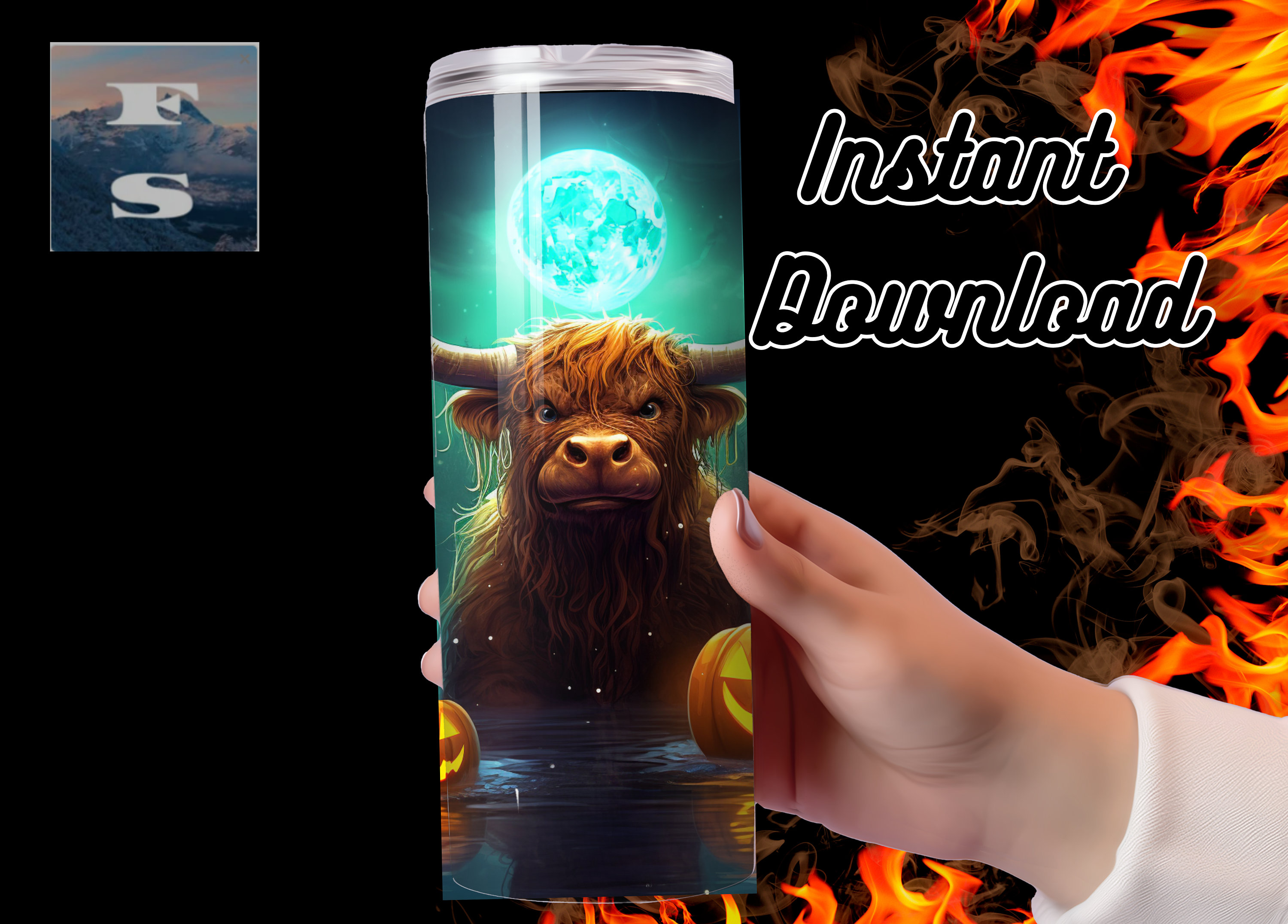 Highland Kuh Statue Aus Harz - Süße Deko-Figur Für Haus & Garten