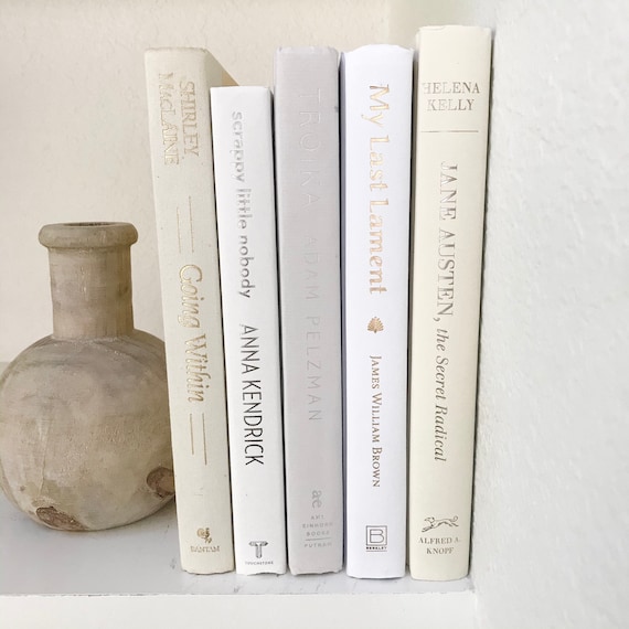 PTShadow 7 Pcs Decoratieve Boeken voor home decor, zwart en whiteshelf  decor accents bibliotheek decor voor Home Sweet Stacked Books : :  Wonen en keuken