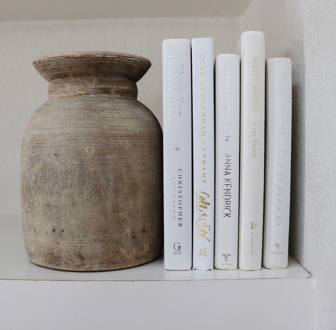Bundle of White Decorative Books Books for Staging Farmhouse Etsy