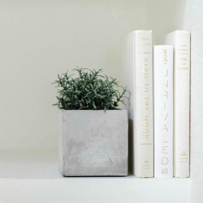 Decorative books, shelf styling, shelf decor, coffee table books, coffee table decor, book sets, white books, neutral books, ivory books