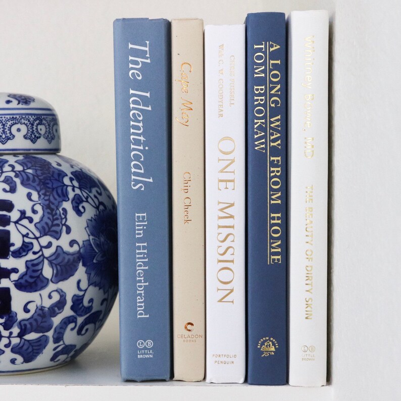 Bundle of Decorative Books Books for Staging Farmhouse Etsy