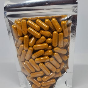 TURMERIC CAPSULES 60 Capsules Size O Capsule 600mg
