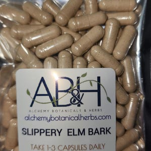 Slippery Elm Bark Capsules