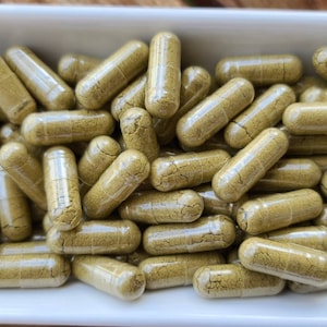 Damiana Capsules 100 Vegan Capsules, No additives Pure Organic