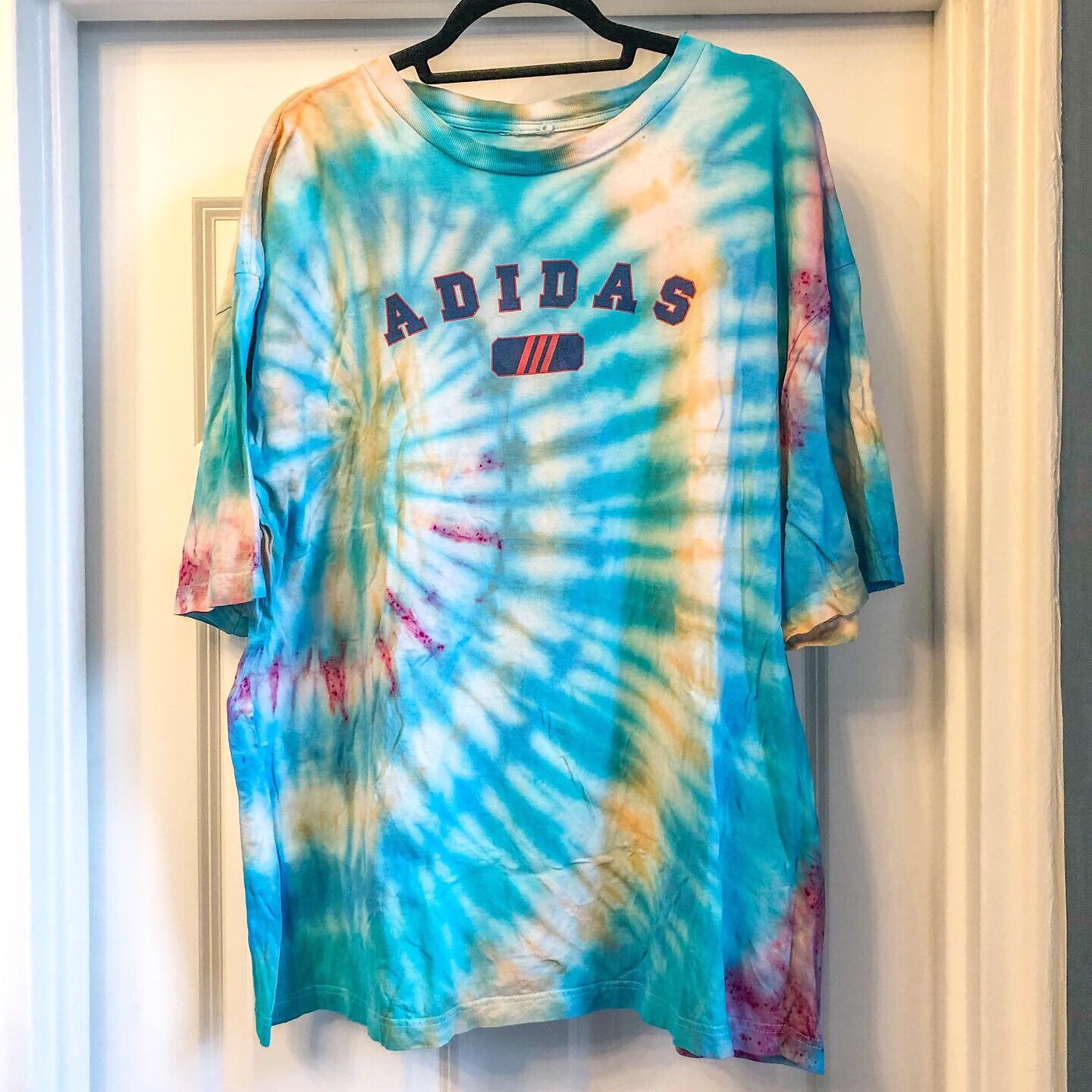adidas tie dye tee