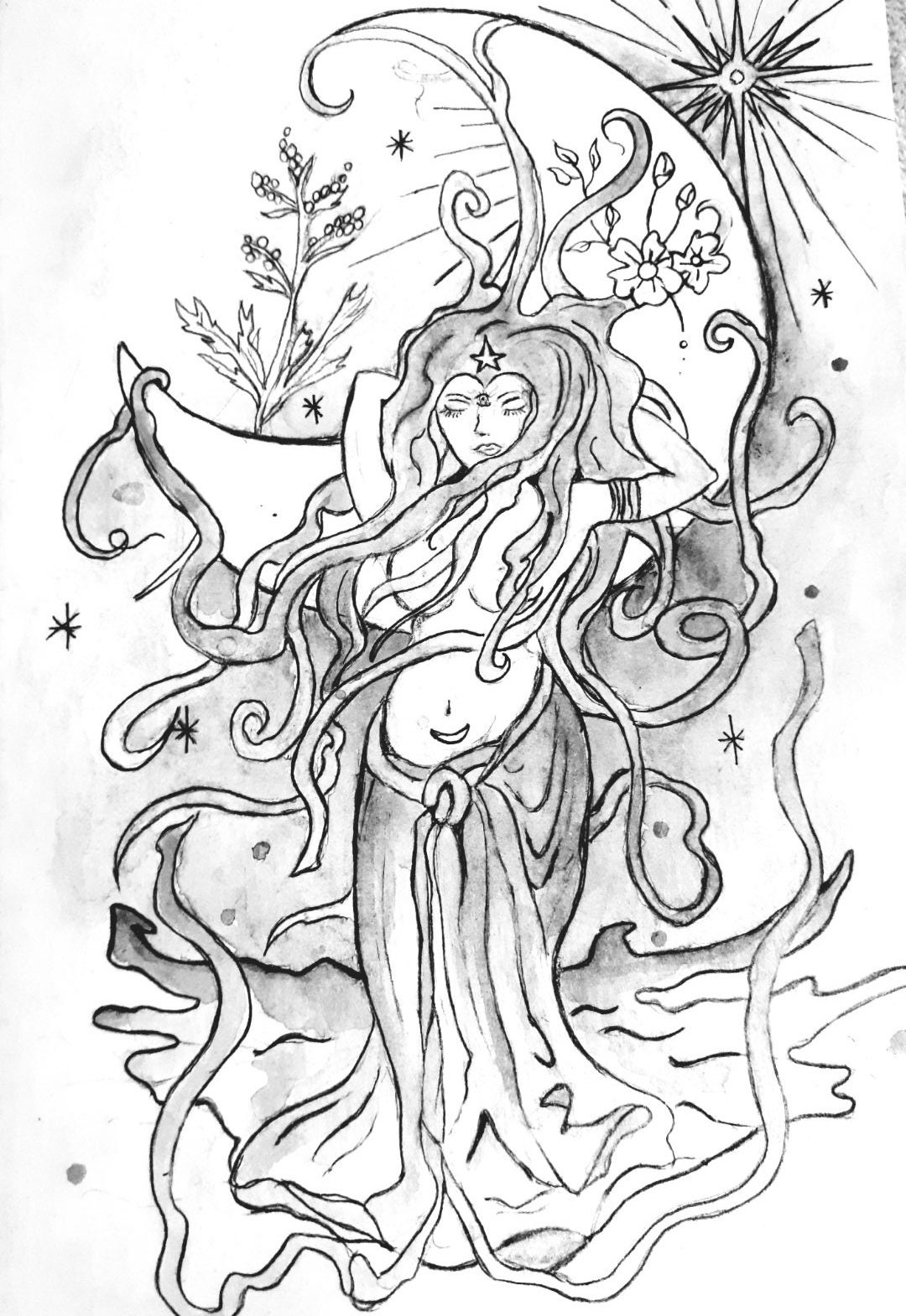 Lecture de Tarot - L'amazone