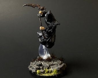 Grim Reaper / Wraith D&D Miniature -  High Quality Painted Custom DnD Miniature