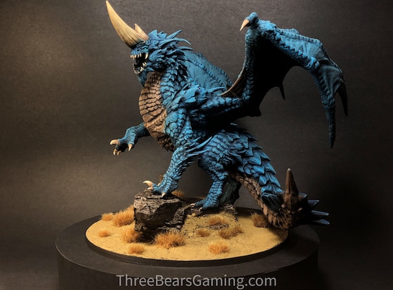 Toys & Games Toys DND RPG Custom-painted Adult Blue Dragon Miniature TTRPG Mini awaji-omiyage.com