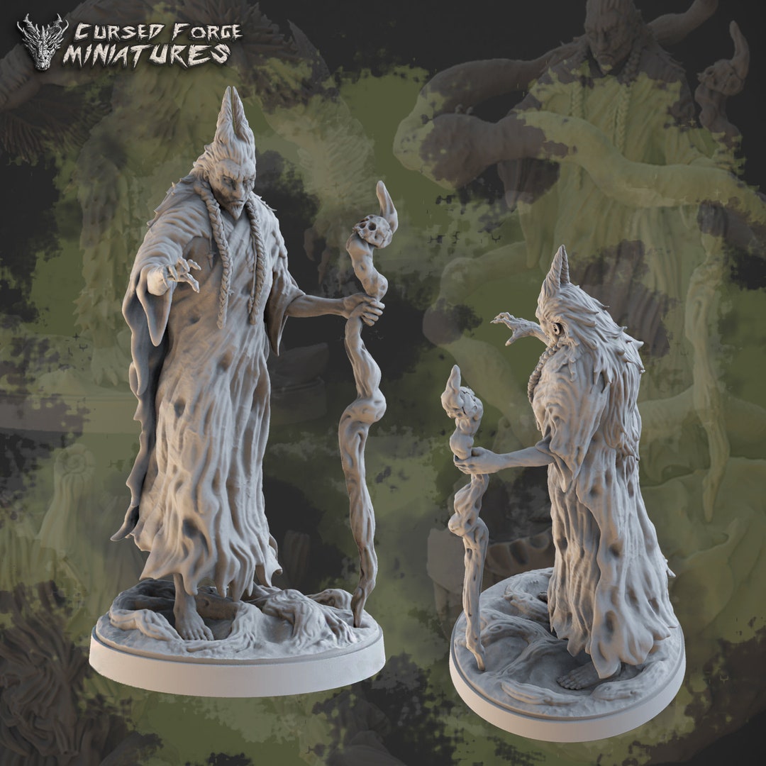 BABA LYSAGA 2 Variations by Cursed Forge Miniatures // 3D - Etsy