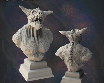 DRETCH BUST, by Cursed Forge Miniatures // 3D Print on Demand / D&D / Pathfinder / RPG
