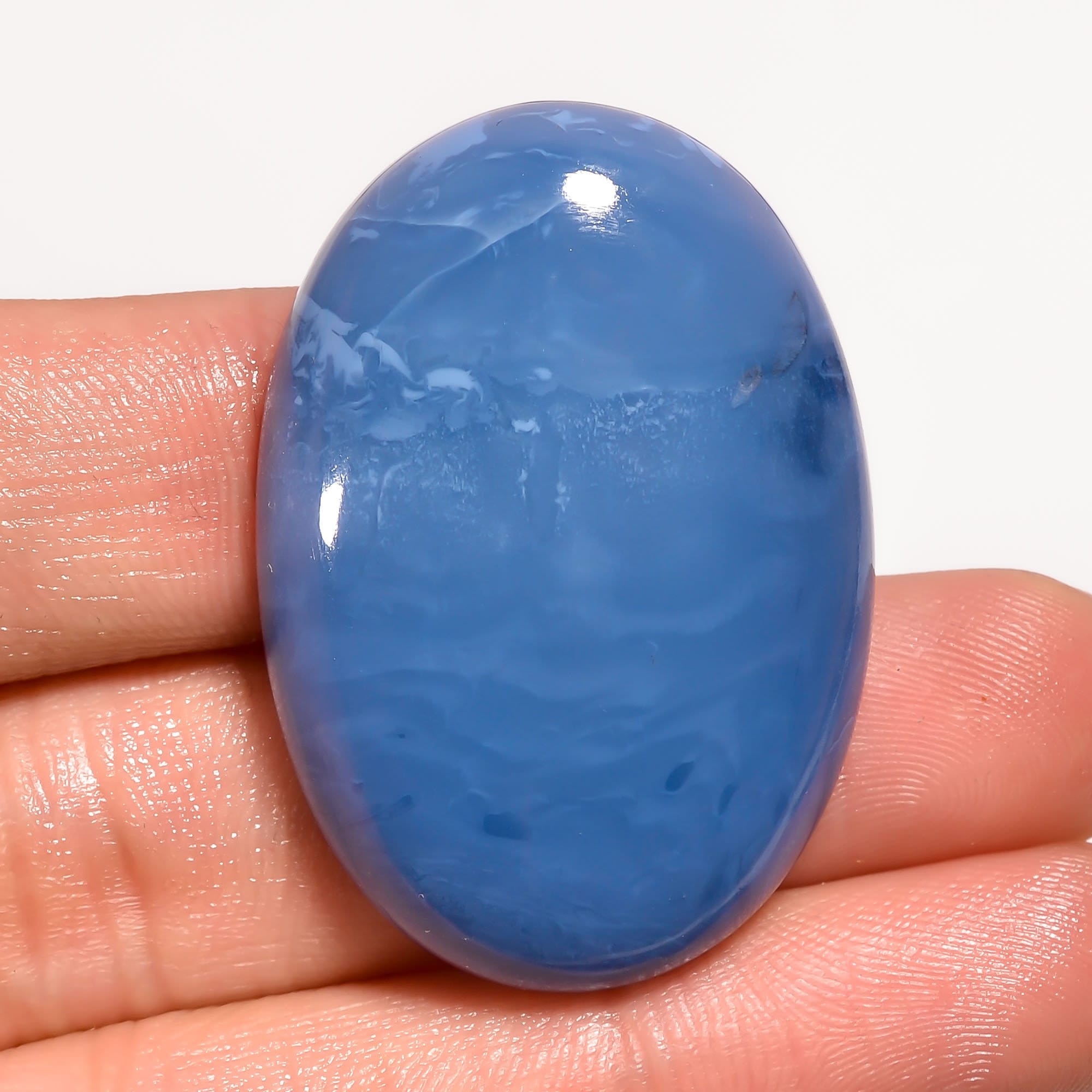 Top Handmade Blue Opal Gemstone Blue Opal Stone Blue Opal Cabochon Loose Blue Opal Stone Cabochon Multi jewelry making Stone Blue Opal