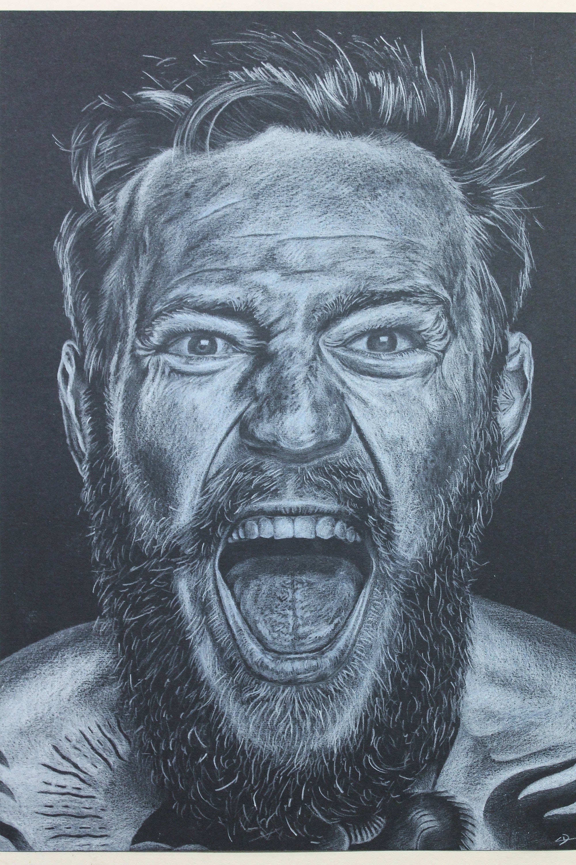 Conor Mcgregor charcoal drawing by Philipdraw on DeviantArt
