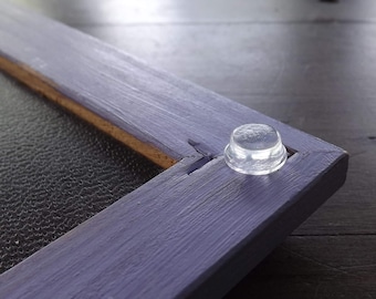 Self Adhesive Bumper Feet: Flat Topped Rubber Pads for Crafts, Framing, Ornaments, Glass - 10 mm x 4 mm