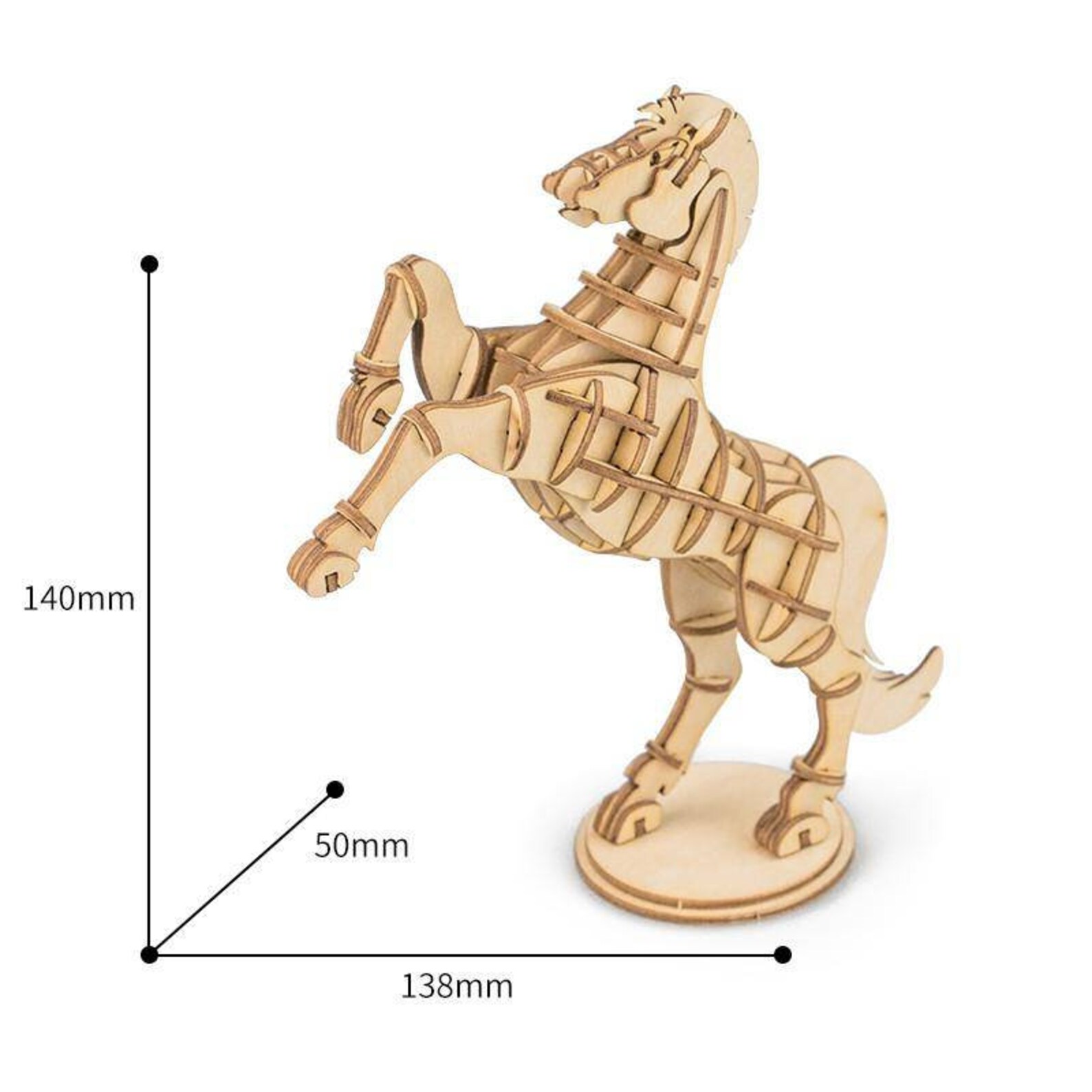 Horse 3D puzzle Etsy