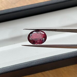 Pink Tourmaline Cut Stone Oval Shape 4 CTS Good Quality 11×9×6mm ..
