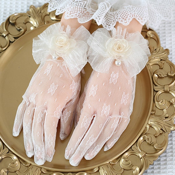 Tea Party Gloves Etsy