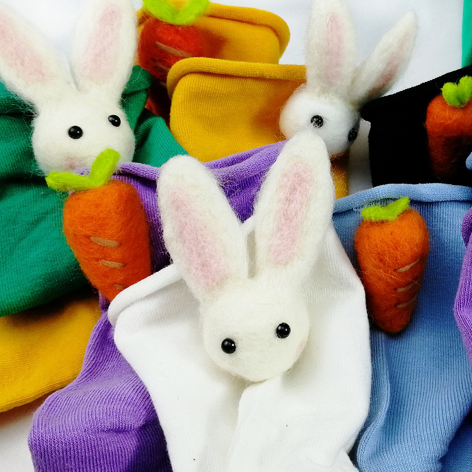 Calcetines de conejito, calcetines de dibujos animados en 3D