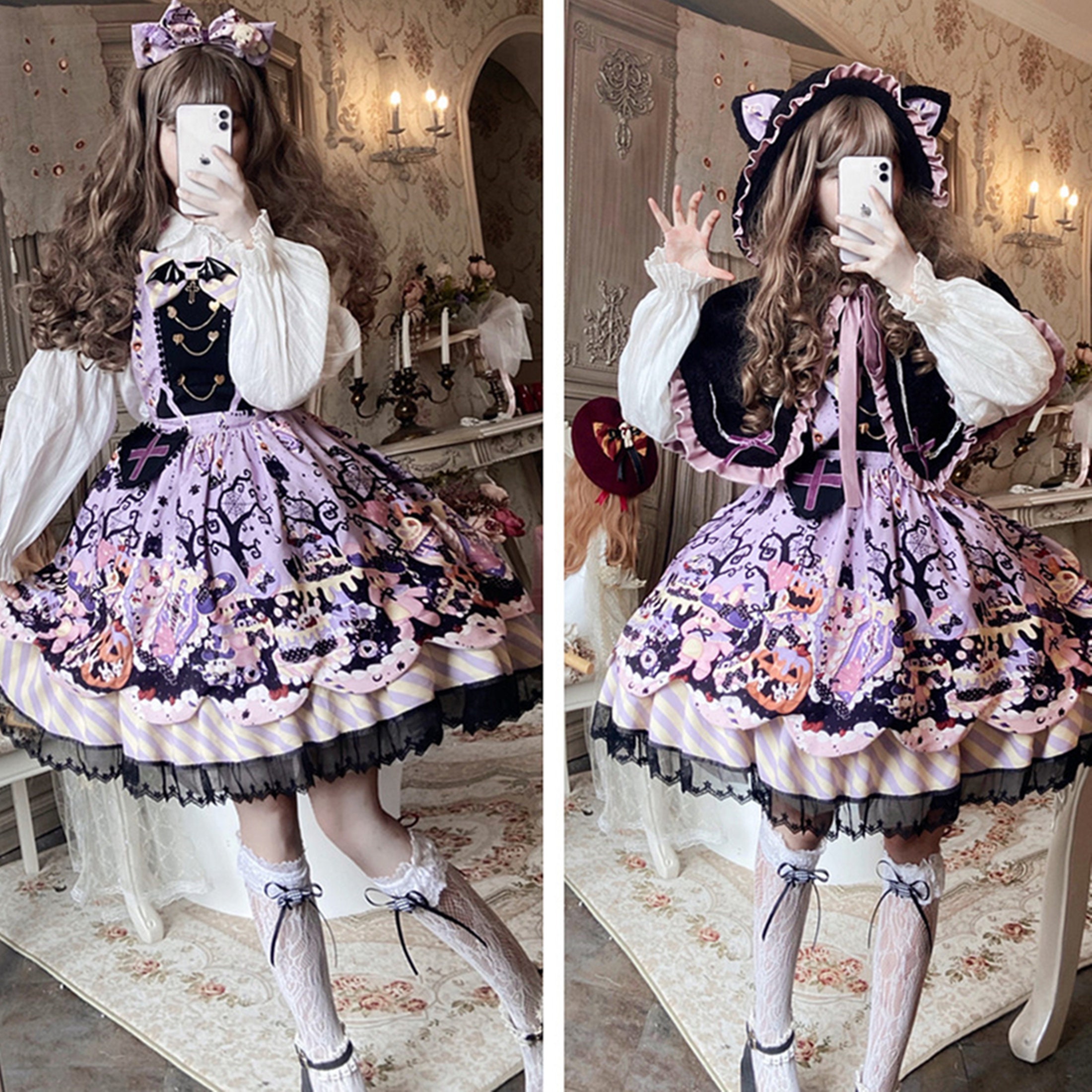 Classic Cardcaptor Sakura Cosplay Lolita Maid Dress Girls Women