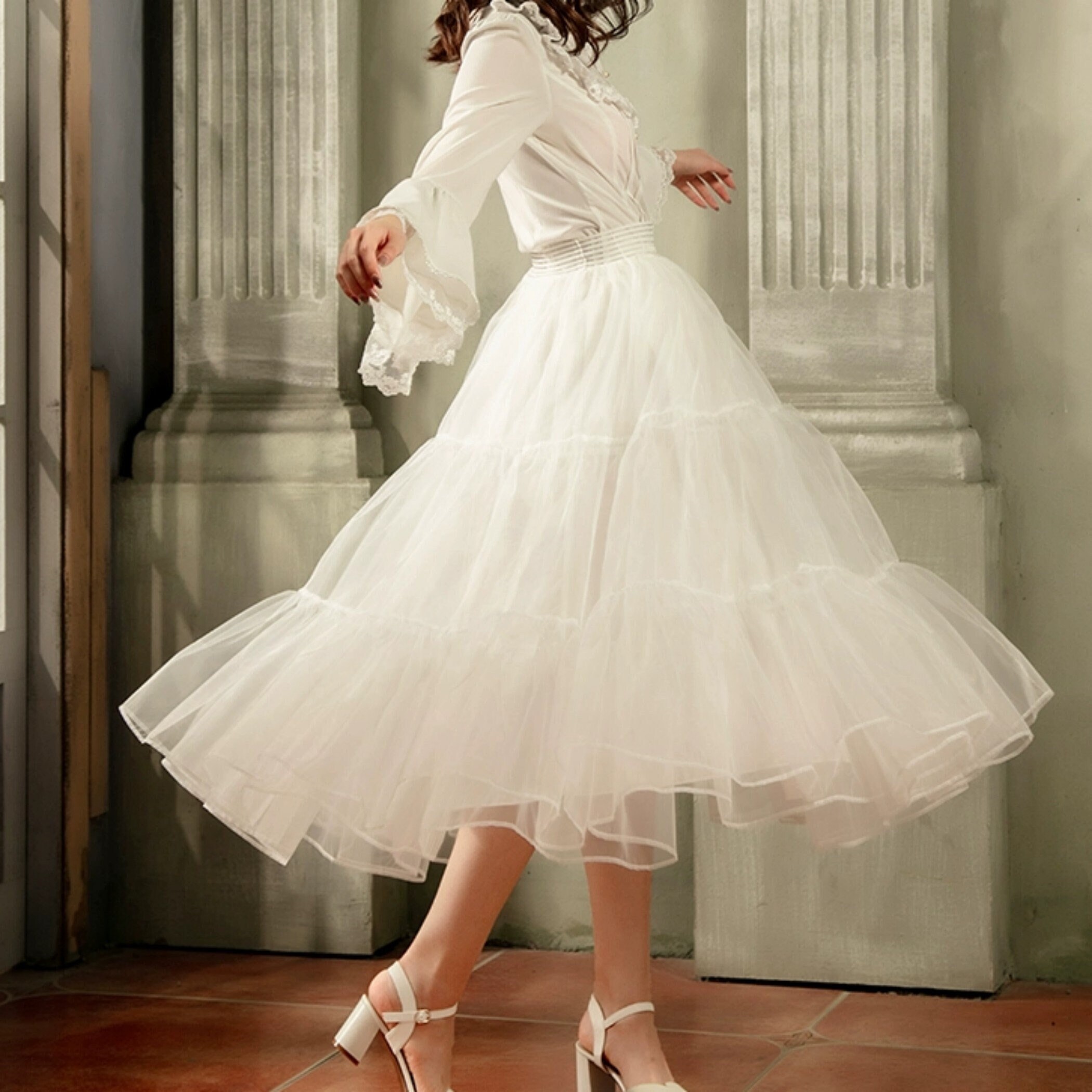 Jupon 2025 tulle long