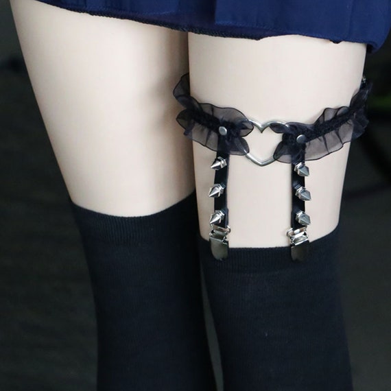 Lace leg garter cheap