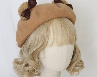 Teddy bear beret Clearance