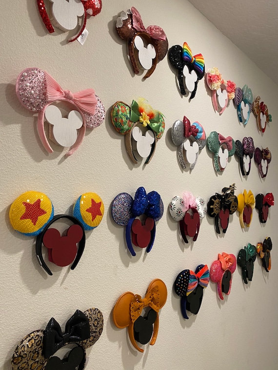 Wall Display for Minnie Ears Headbands , Ear collection Display