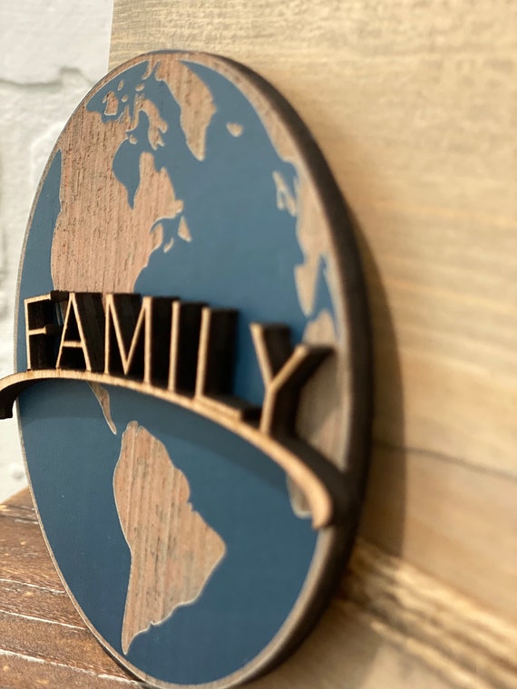 Family Universal Frame, World Traveler, Vacation Frame ,